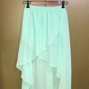 Size S Turquoise Skirt